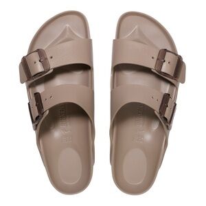 Birkenstock Arizona Big Buckle Slide Sandal- Grey Taupe- Size 6